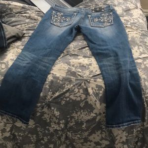 Miss me cropped jeans